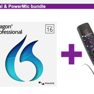 Dragon Professional Individual v16 with Powermic III for Windows